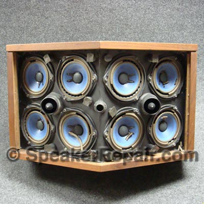 Bose Speakers on Bose 901 Speaker Repair Foam Re Edge Pictures By Orange County Speaker